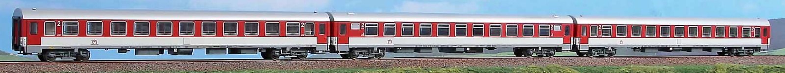 ACME 55287 - H0 - 3-tlg. Set Personenwagen, Ep. V-VI, ZSSK